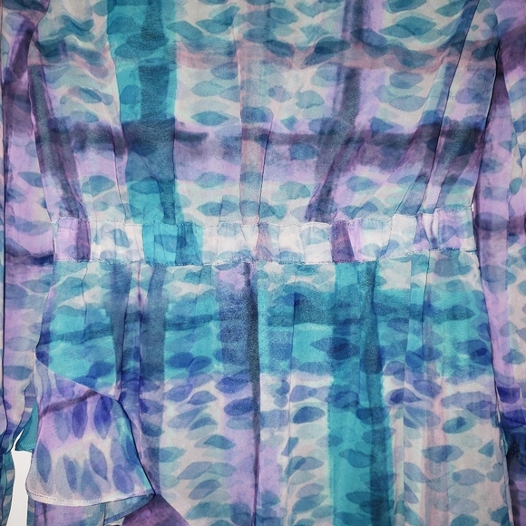 Soft Surroundings Ruffle Midi Dress - Picture 9 of 9